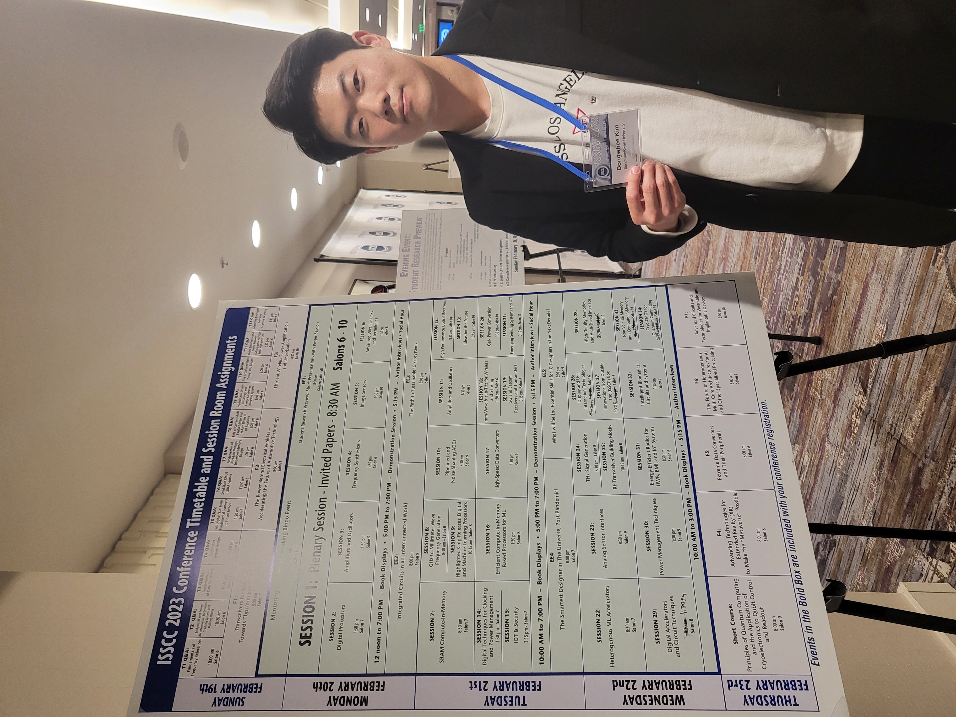 2023.02 ISSCC in San Francisco, United States